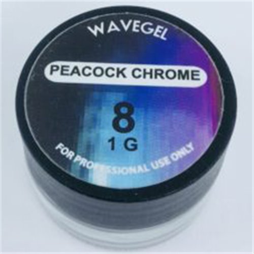 Wave Chrome Powder #8 (Peacock) - 1 gram